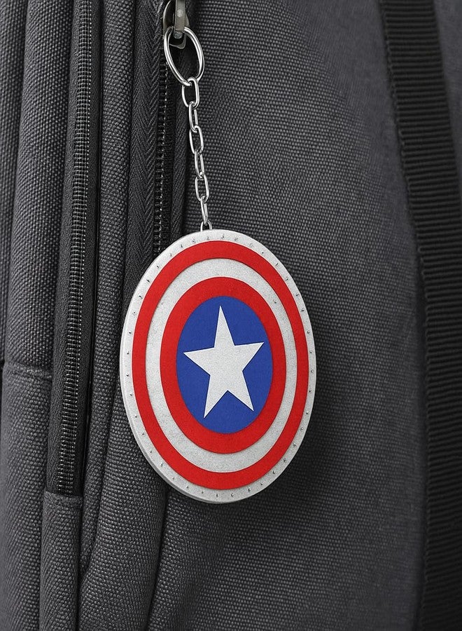 iCraft DIY Felt Keychain Kit for Kids - Easy Sew Plush Craft for Fine Motor Skills & Parent-Child Fun - Ages 6-12 (Captain America) - Image 2
